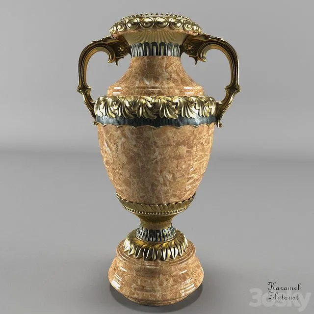 Zlatoust caramel 3D Model