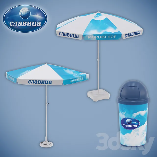 Znoty and bucket 3D Model