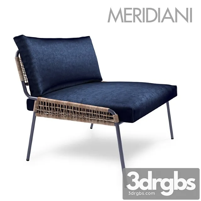 Zoe armchair by meridiani 3D Model Download Zoe armchair by meridiani 3D Model Download