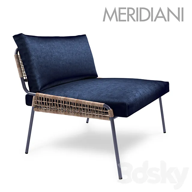 ZOE ARMCHAIR by MERIDIANI 3D Model