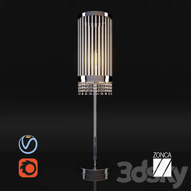 Zonca table lamp 3D Model