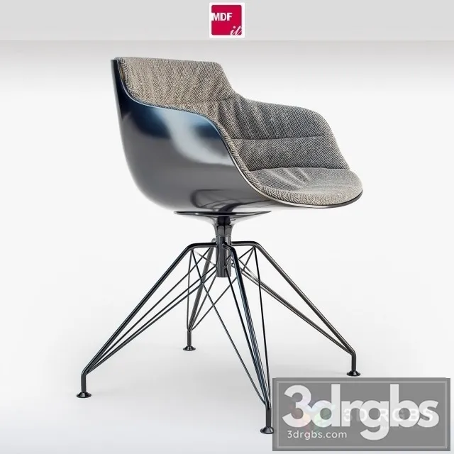 Zuiver Brown Upholstered Chair 3D Model Download Zuiver Brown Upholstered Chair 3D Model Download