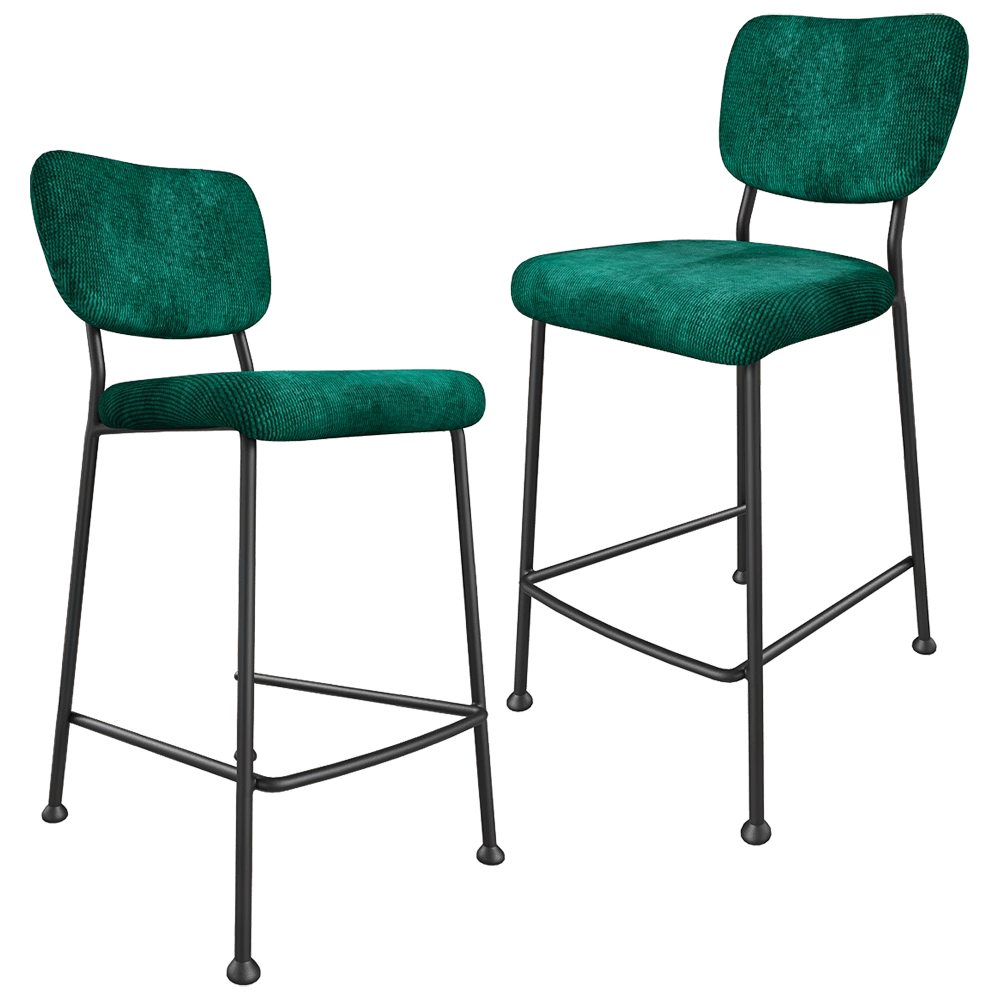 Zuiver Group – Barstool Benson green 3D Model Zuiver Group – Barstool Benson green 3D Model