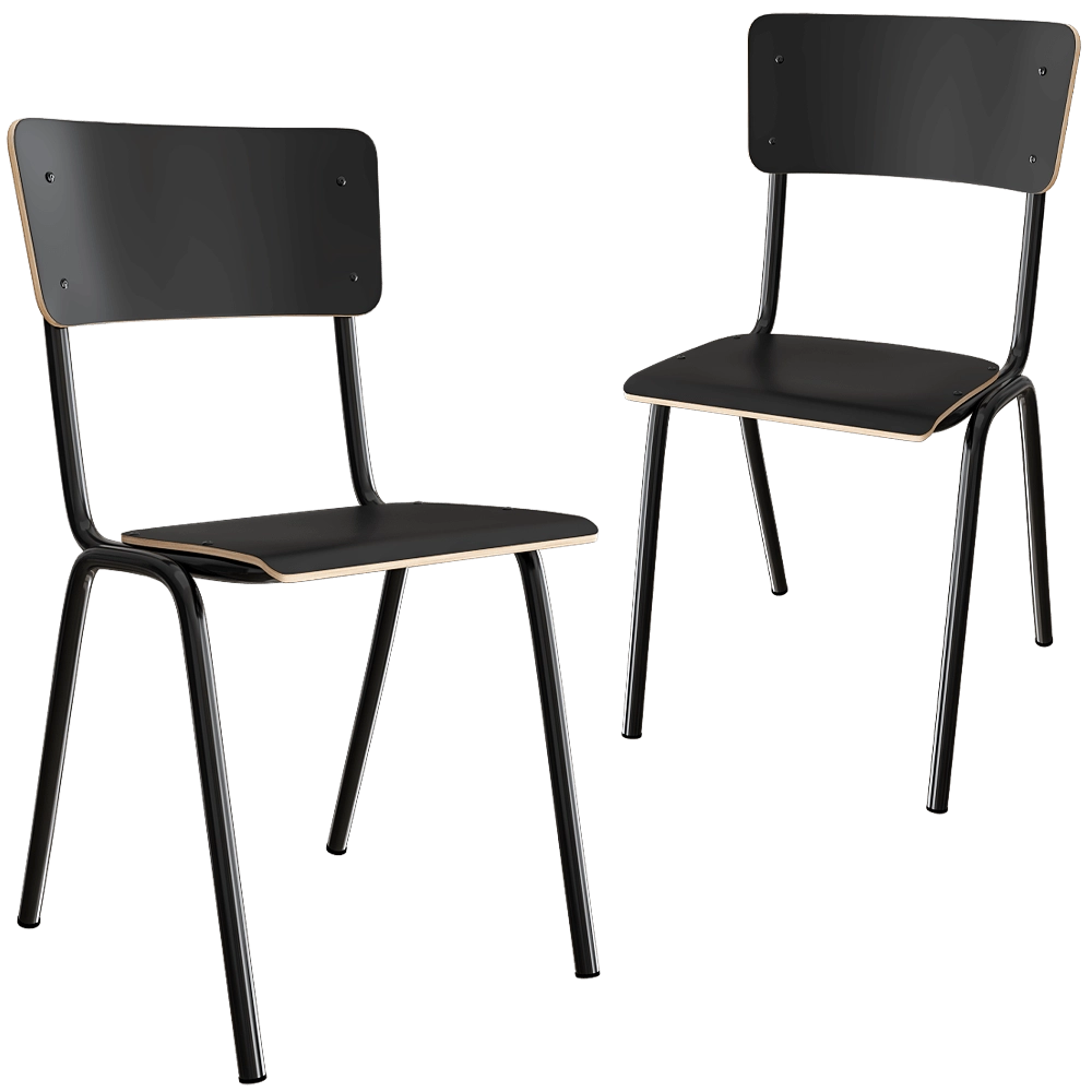 Zuiver Group   – Chair Back To School HPL 3D Model