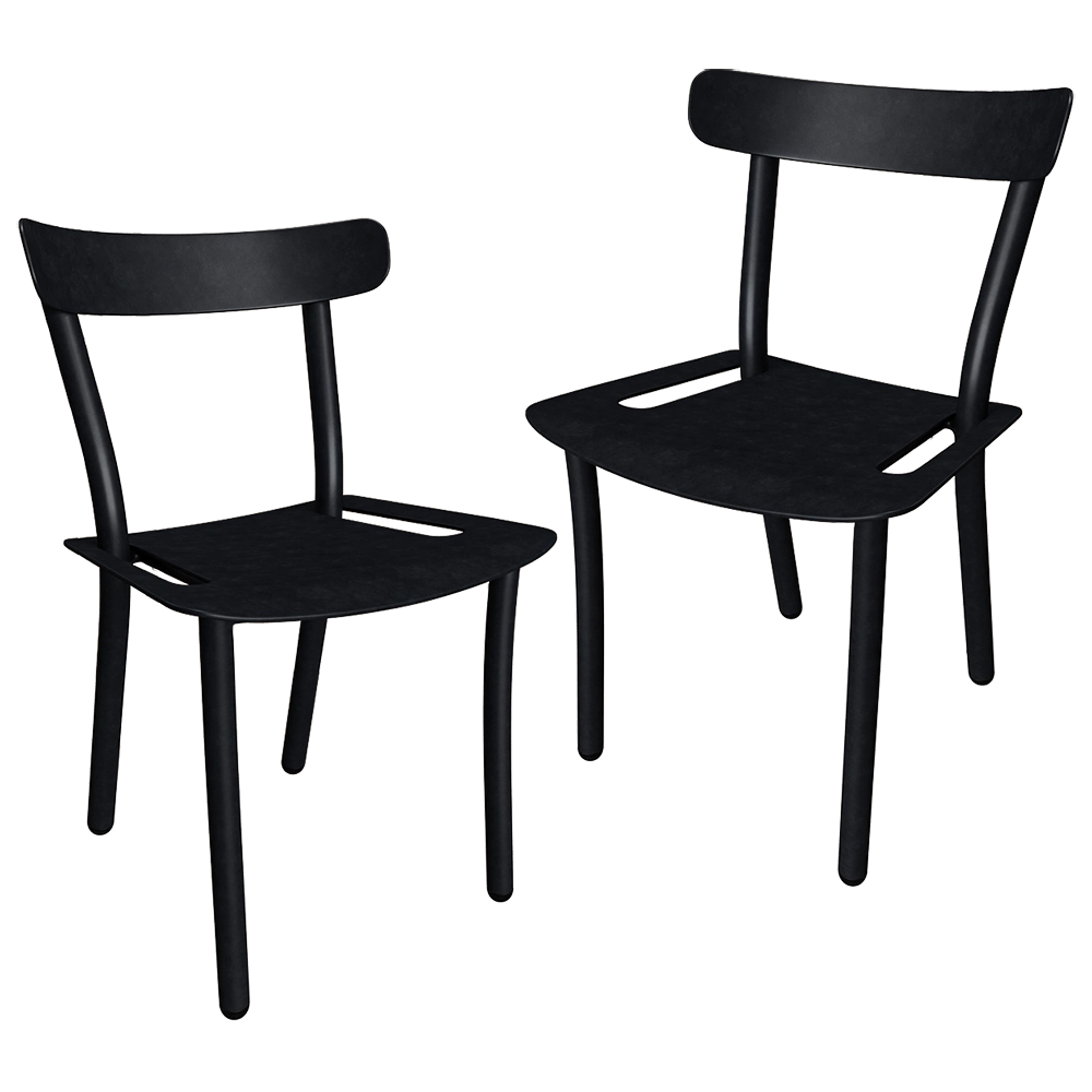 Zuiver Group – Chair Friday garden black 3D Model Zuiver Group – Chair Friday garden black 3D Model
