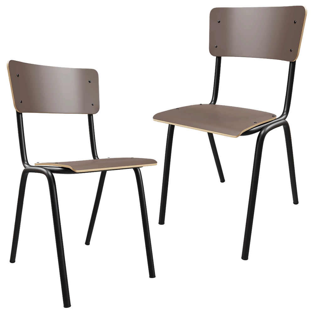 Zuiver Group – Сhair Back to school matte brown 3D Model Zuiver Group – Сhair Back to school matte brown 3D Model