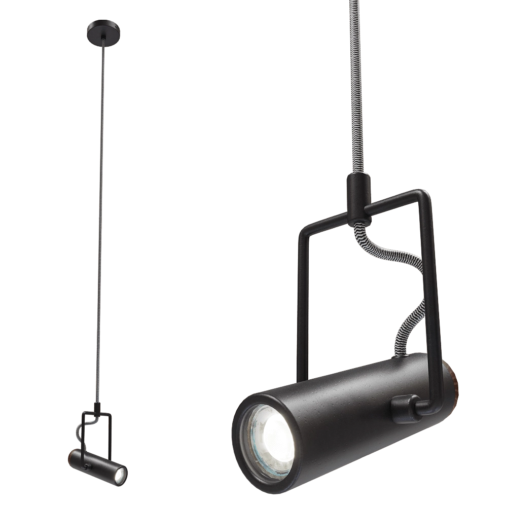 Zuiver Group   – Pendant lamp Marlon black 3D Model