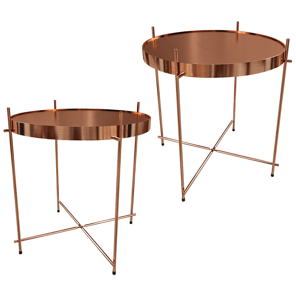 Zuiver Group   – Side table Cupid S Copper 3D Model