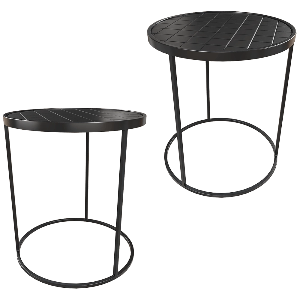 Zuiver Group   – Side table Glazed black 3D Model