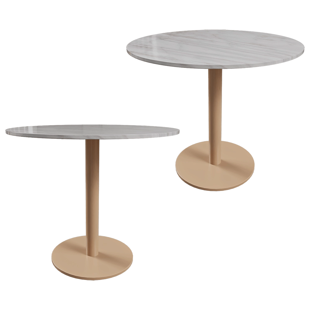 Zuiver Group   – Table Marble King 90′ 3D Model