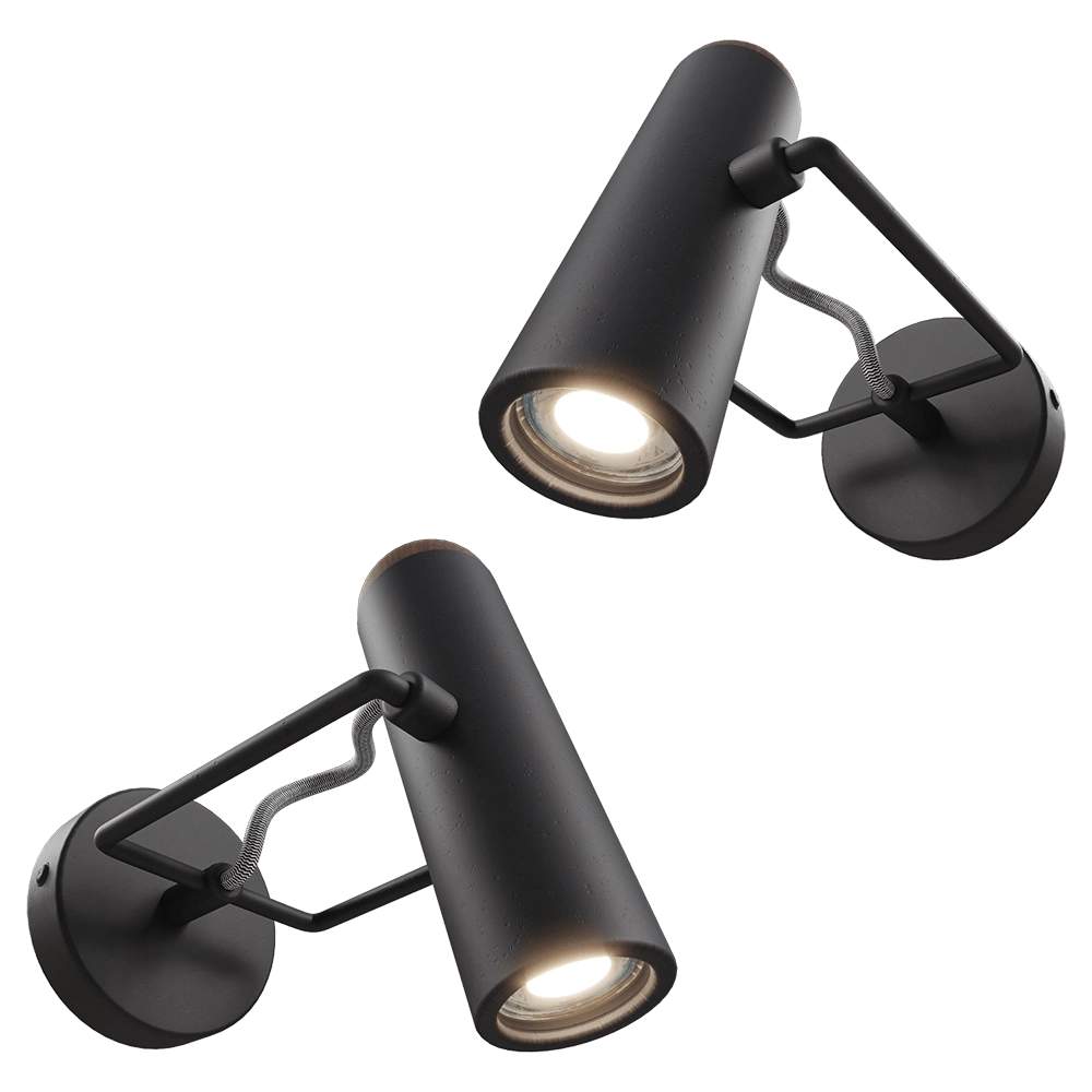 Zuiver Group – Wall lamp Marlon black 3D Model Zuiver Group – Wall lamp Marlon black 3D Model