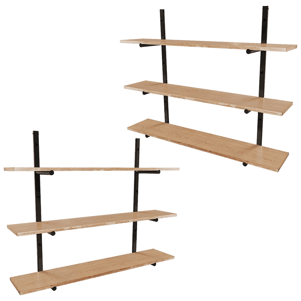 Zuiver Group   – Wall shelf Bundy 3D Model