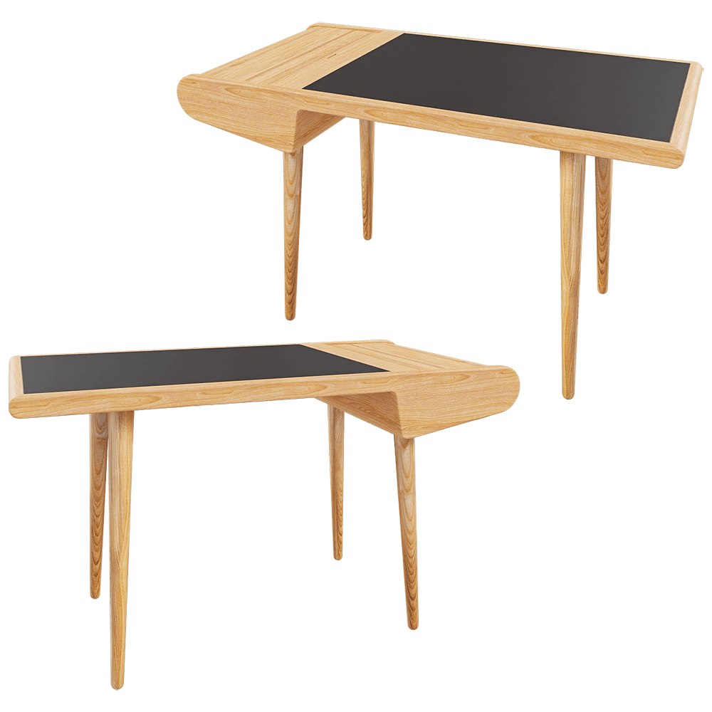 Zuiver Group   – Writing desk Barbier 3D Model