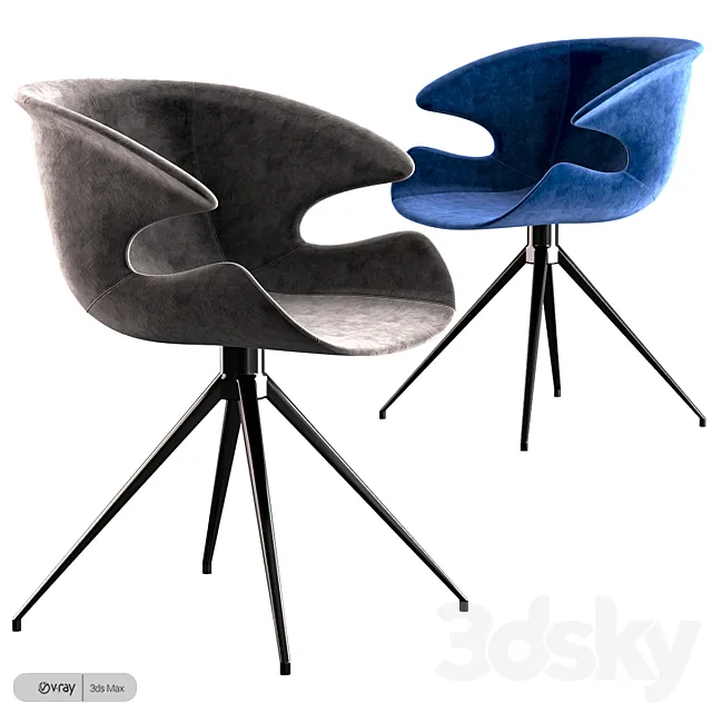 Zuiver Mia Armchair 3D Model