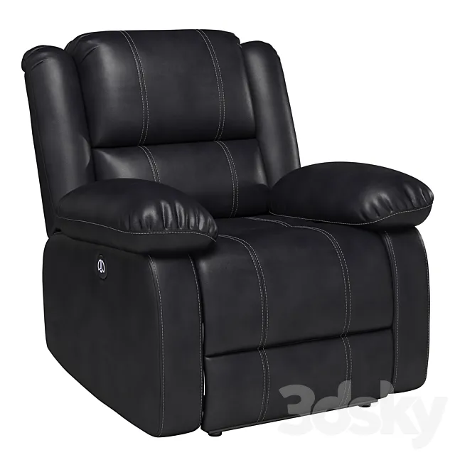 Zuriel Power Recliner 3D Model