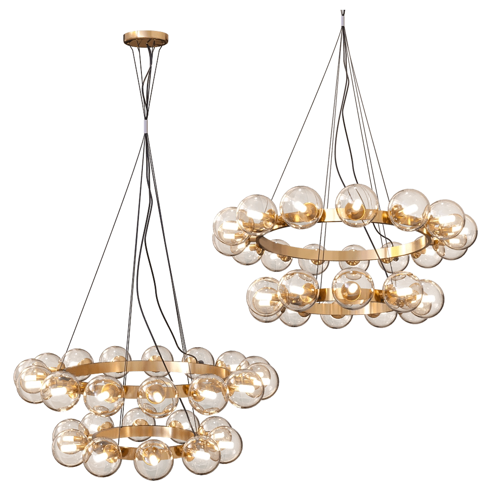 ZZOK – Chandelier Milosh tendence 0791CL-25GD 3D Model