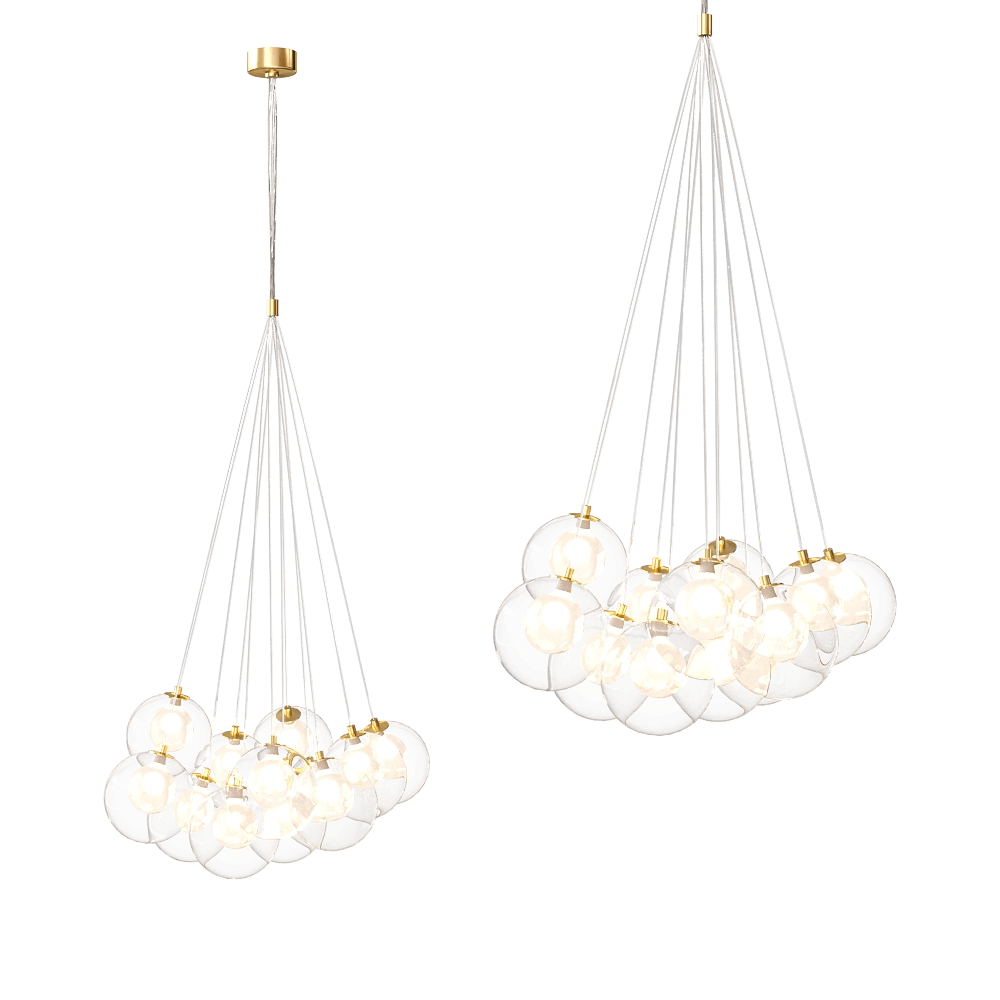 ZZOK – Chandelier Milosh tendence 0792CL-12GD 3D Model
