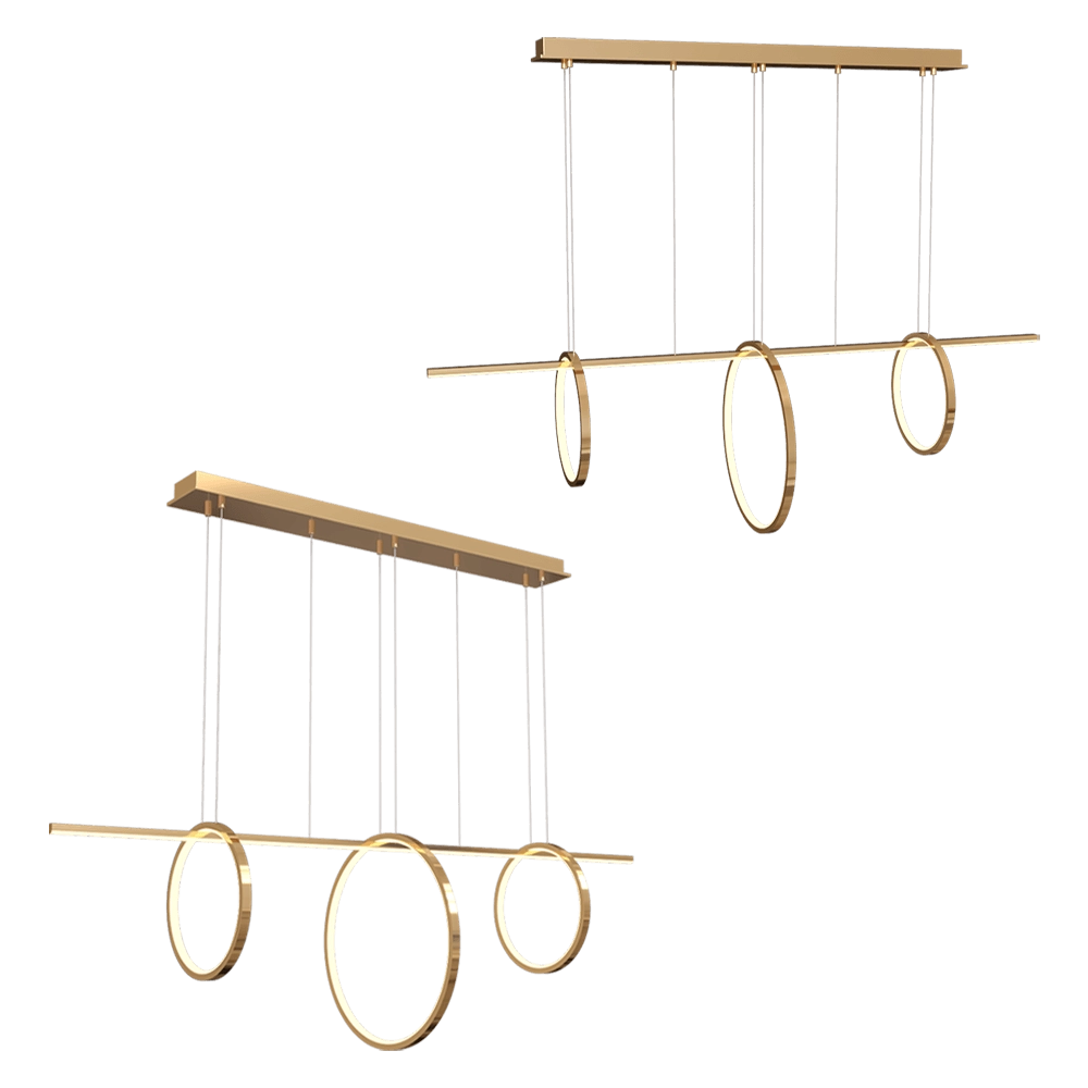 ZZOK – Chandelier Milosh tendence 0824CL-68GD 3D Model