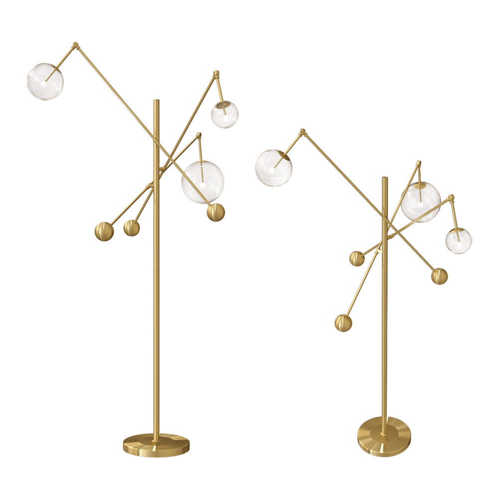 ZZOK – Floor lamp Milosh Tendence 0693FL-3AB 3D Model