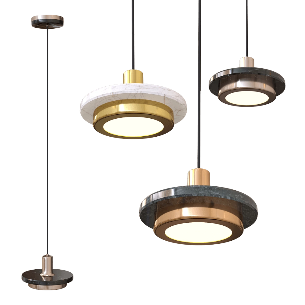 ZZOK – Pendant lamp Milosh tendence 0797PL 3D Model