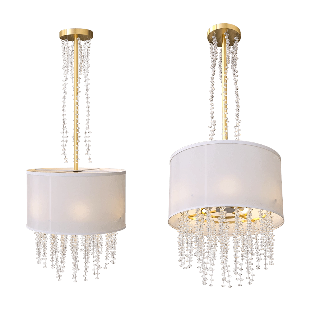 ZZOK – Pendant lamp Milosh tendence 0865CL-3GD 3D Model