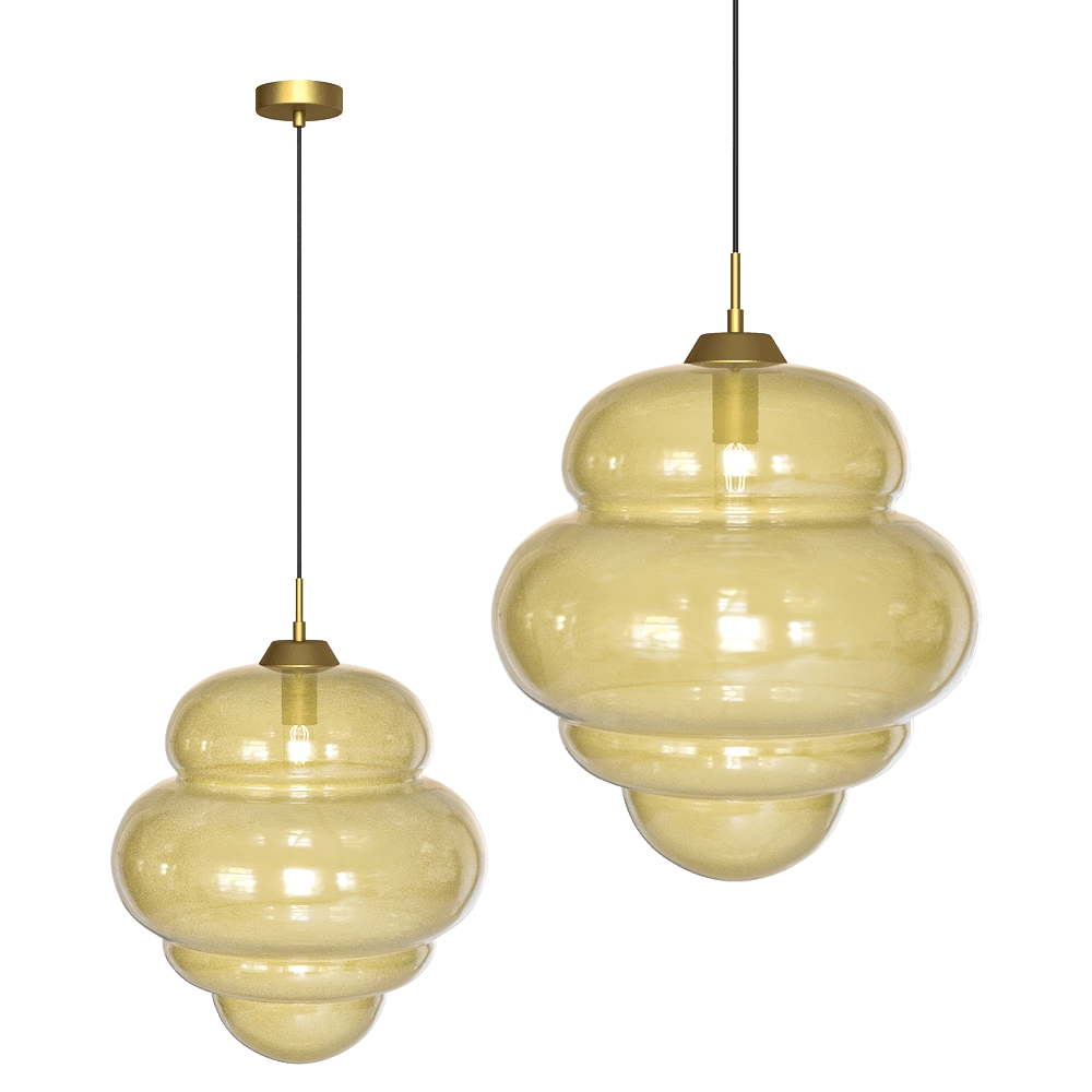 ZZOK – Pendant lamp PALMA 0507PLB-1SH 3D Model