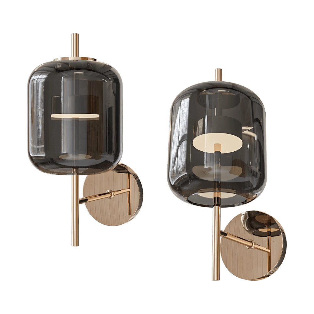 ZZOK – Wall lamp PALMA 0647WL-1GD 3D Model ZZOK – Wall lamp PALMA 0647WL-1GD 3D Model